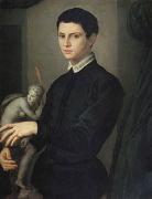 Agnolo Bronzino Portrait of a Sculptor (mk05) oil painting